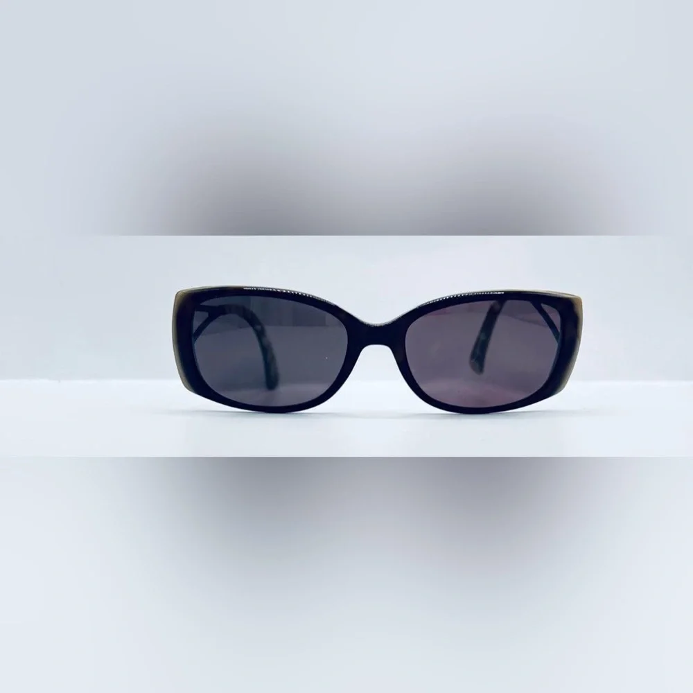 Brown Oval Sunglasses Frames Only